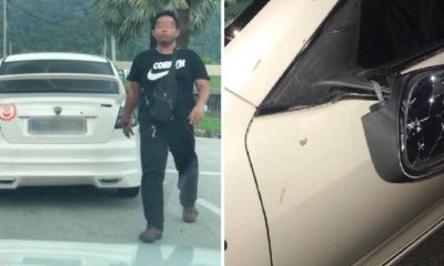 M'Sian Lady Shares How Road Bully Damaged Her Car And Snatched Her Phone - World Of Buzz 4