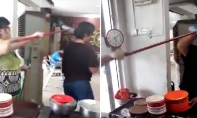 M'Sian Restaurant Worker Sparks Outrage After Hitting Elderly Woman'S Face With A Broom And Mug - World Of Buzz