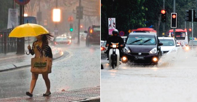 M'Sians To Brace For Heavy Rain And Thunderstorms In Evening Starting 28 Sept Till Nov - World Of Buzz 1