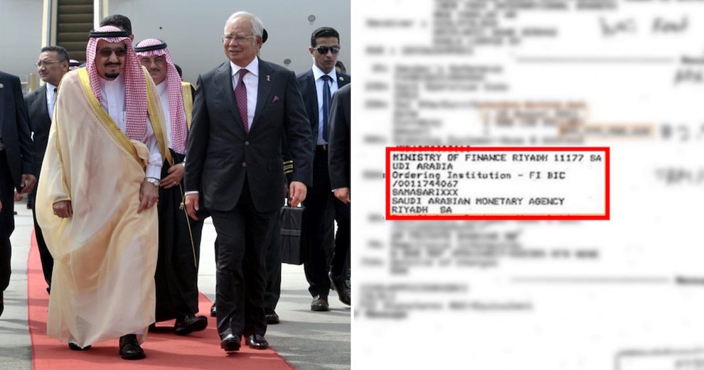 Najib Pulls Out Receipts Proving Saudi King Donated RM415 Million to Him - WORLD OF BUZZ 3