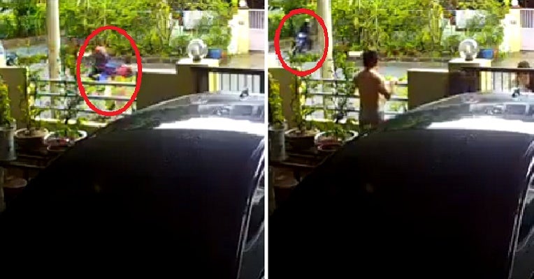 Snatch Thieves Hit and Rob Young Lady in Broad Daylight at Penang Residential Area - WORLD OF BUZZ 3