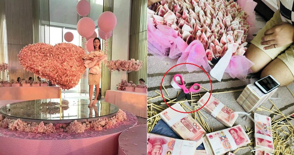 Sweet Bf Makes Gifts For Gf Using Rm200,000 Cash, Bank Blames Him For Ruining Currency - World Of Buzz