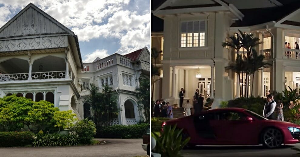 The Crazy Rich Asians Crew Actually Helped With Restoration Works On Carcosa Seri Negara During Filming - World Of Buzz