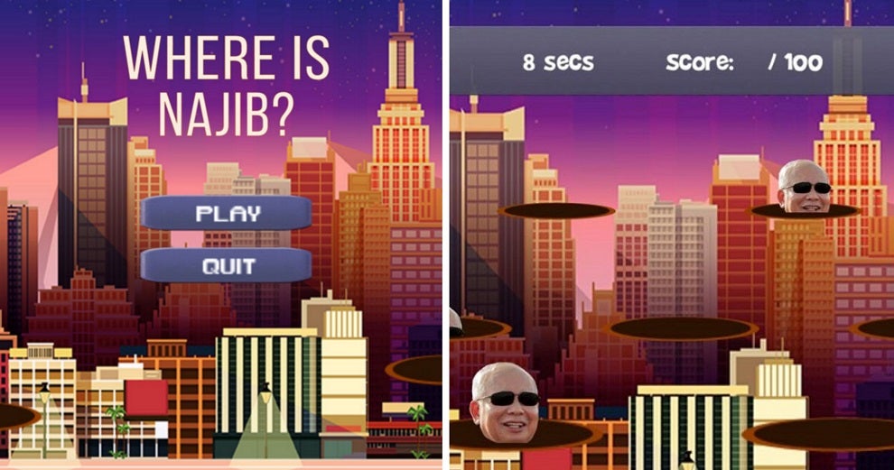 There'S A Mobile Game Called &Quot;Where Is Najib?&Quot; That Lets You Throw Pink Diamonds At Him - World Of Buzz 4