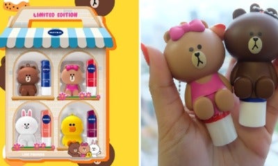 This Nivea Lip Balm From Watsons Malaysia Comes With A Free Adorable Line Friends Lip Holder! - World Of Buzz 11