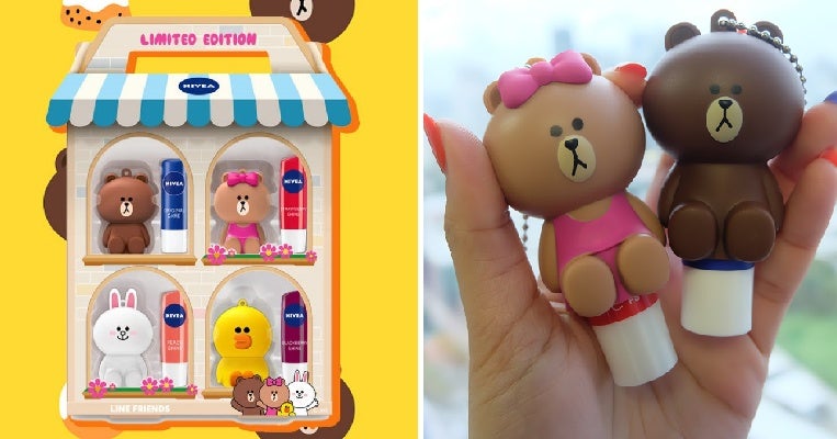This Nivea Lip Balm From Watsons Malaysia Comes With A Free Adorable Line Friends Lip Holder! - World Of Buzz 11