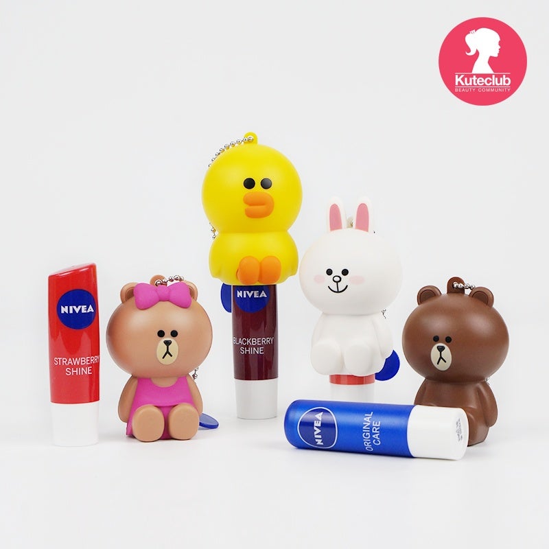 This Nivea Lip Balm From Watsons Malaysia Comes with a FREE Adorable LINE Friends Lip Holder! - WORLD OF BUZZ 2