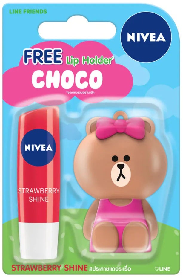 This Nivea Lip Balm From Watsons Malaysia Comes with a FREE Adorable LINE Friends Lip Holder! - WORLD OF BUZZ 8