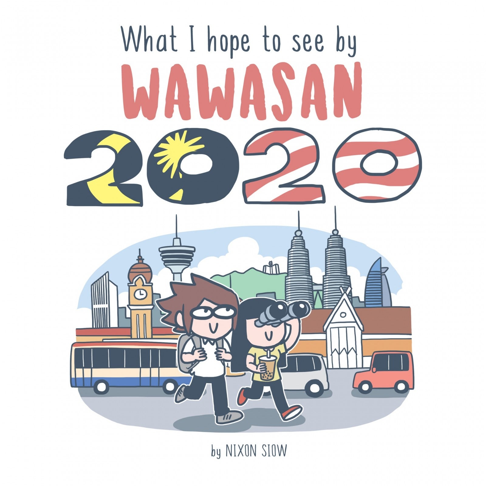 This Talented M'sian Illustrator Shows Us What He Wants Wawasan 2020 To Look Like! - WORLD OF BUZZ 10