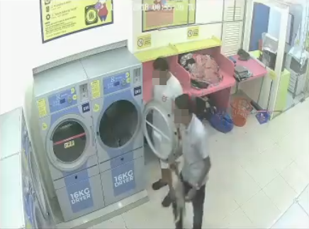 Two Cruel M'sians Caught on CCTV Trapping Pregnant Cat in Dryer and Killing Her - WORLD OF BUZZ 1