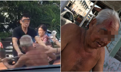 Watch: Man Brutally Beats Old Uncle For Telling Him To Park Somewhere Else - World Of Buzz