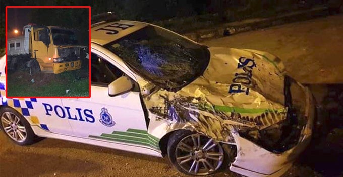 15-Year-Old M'Sian Steals Lorry And Rams Through 2 Police Cars In High-Speed Chase - World Of Buzz 1