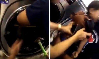 3Yo Boy Gets Trapped Inside Washing Machine At Laundrette In Rawang - World Of Buzz 7
