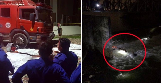 6 Firemen Drowned in Puchong Mining Pond While Searching For a Missing Teen - WORLD OF BUZZ