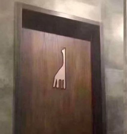 "Creative" Toilet Signs Leave Guy Confused As He Can't Figure Out Which One to - WORLD OF BUZZ