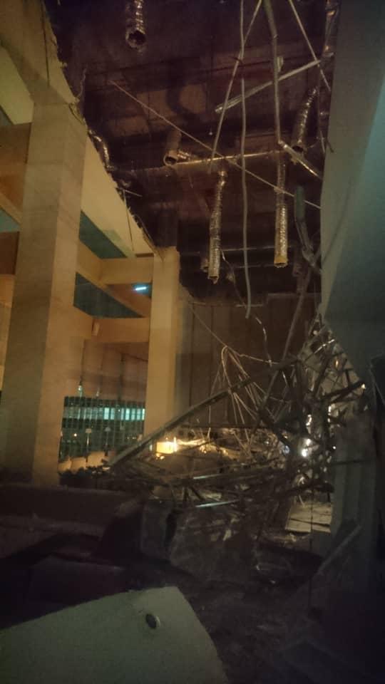 Foreign Worker Falls 12 Metres & Suffers Head Injuries After Ceiling of Hilton KL Collapses - WORLD OF BUZZ 9