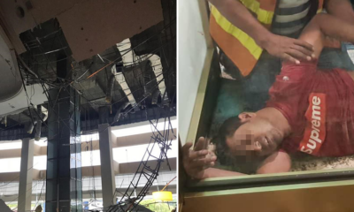 Foreign Worker Falls 12 Metres &Amp; Suffers Head Injuries After Ceiling Of Hilton Kl Collapses - World Of Buzz 14