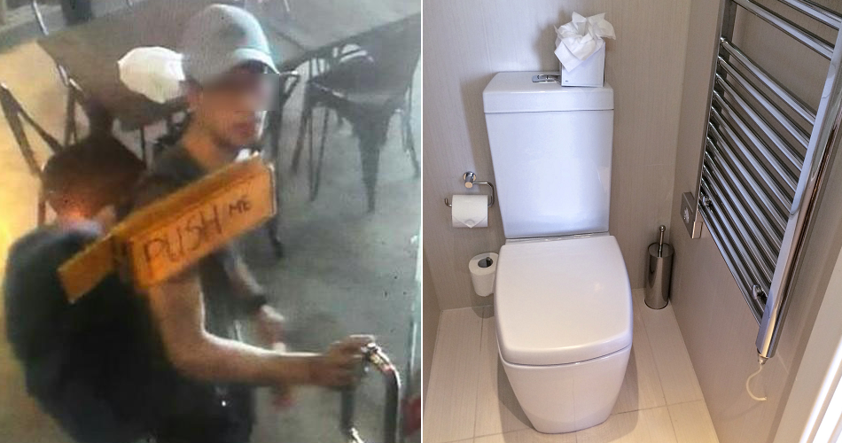 M'sian Girl Caught Man Videotaping Her in Toilet at Bangsar Caf - WORLD OF BUZZ