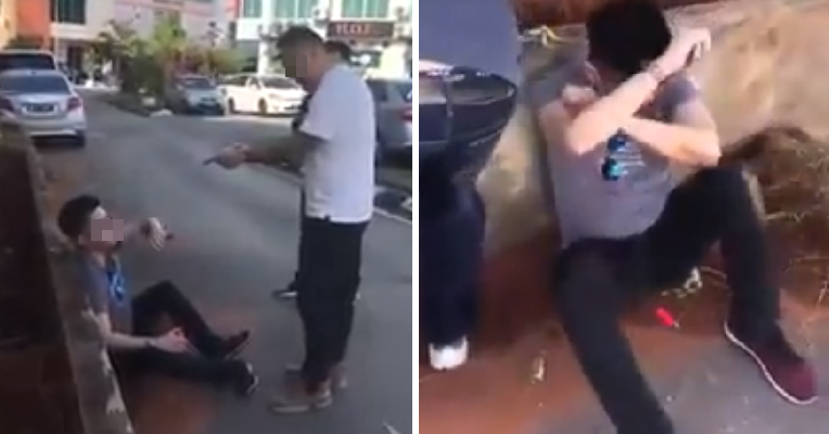 "I Did Not Raise My Daughter For You To Abuse Her," M'sian Father Teaches Son-in-Law Lesson On The Street - WORLD OF BUZZ