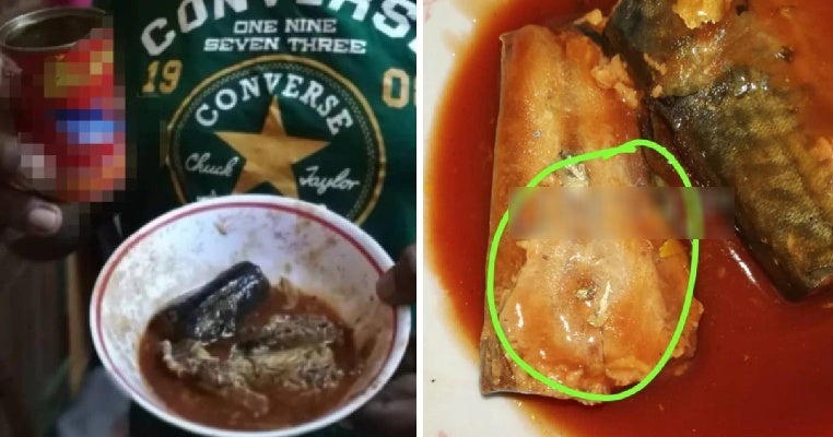 M'Sian Woman Finds Worms In Locally Produced Canned Sardines Expiring In 2021 - World Of Buzz 3