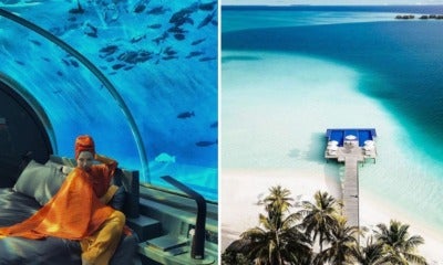 Neelofa Is One Of The First People In The World To Stay At This Underwater Resort That Costs Rm200K A Night! - World Of Buzz