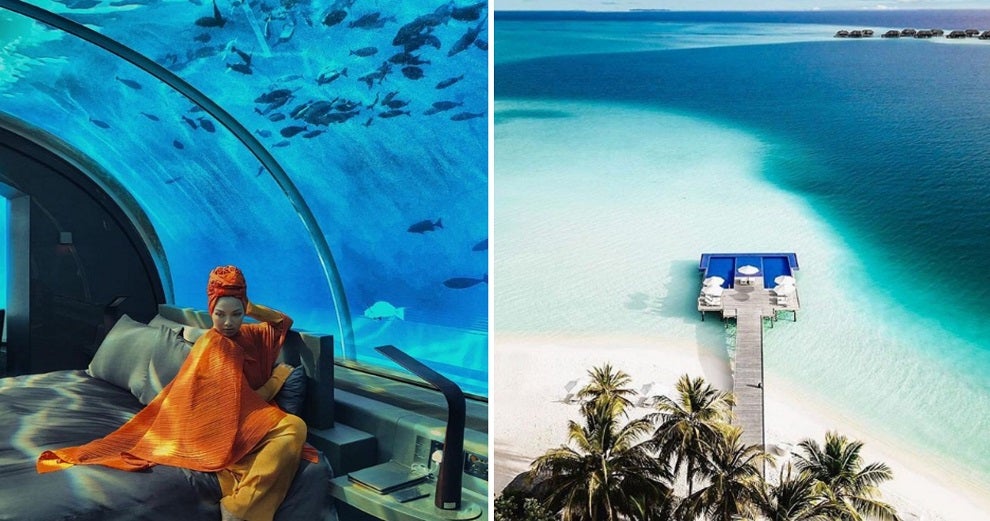 Neelofa is One Of The First People in The World to Stay at This Underwater Resort That Costs RM200k A Night! - WORLD OF BUZZ