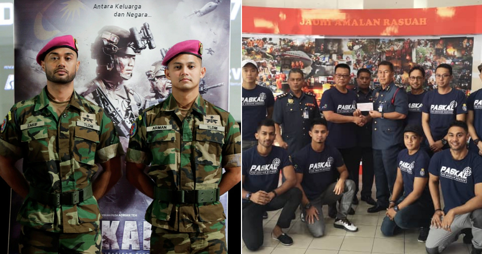 Paskal The Movie Donates RM30,000 to Families of Firefighter Who Lost Their Lives in Rescue Mission - WORLD OF BUZZ