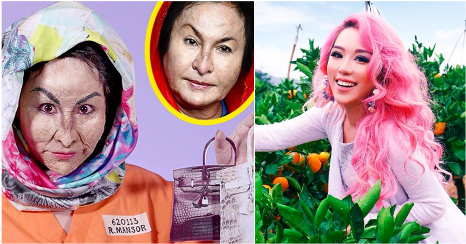 Singapore Blogger Asks Malaysians Why The Hate Over 'Rosmah' Halloween Make-Up - World Of Buzz 1