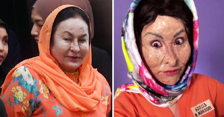 S'Porean Blogger Xiaxue Used 4 Hours To Transform Herself Into Rosmah In An Orange Jumpsuit - World Of Buzz 1