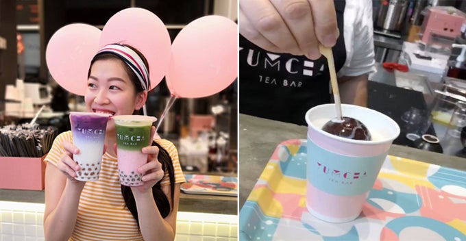 This Bubble Tea Joint in PJ Serves Chocolate Balls And Makes Their Own Matcha Boba - WORLD OF BUZZ