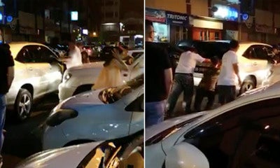 Toyota Harrier Double-Parked Without Leaving Contacts, Window Gets Smashed To Release Brake - World Of Buzz