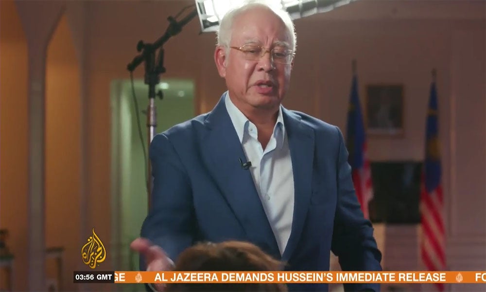 Watch: Irritated Najib Throws Tantrum After Reporter Asks Him About Altantuya's Case - WORLD OF BUZZ