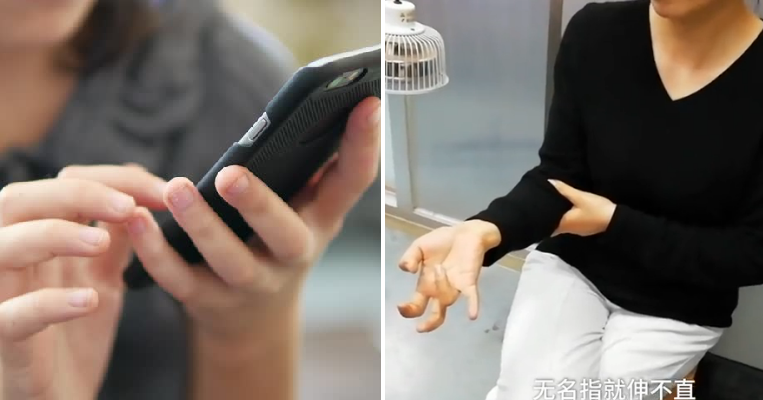 Woman Experiences Severe Pain And Paralysed Fingers After Playing Phone For A Week - World Of Buzz