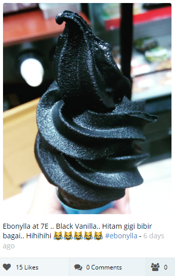7-Eleven's Ebonylla Ice Cream Will Bring You To The Darkside - World Of Buzz 3