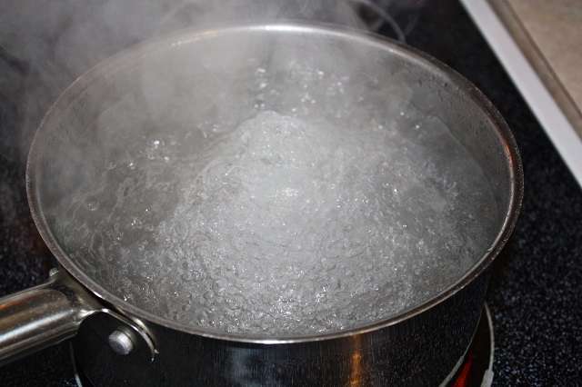 Pot Of Boiling Water