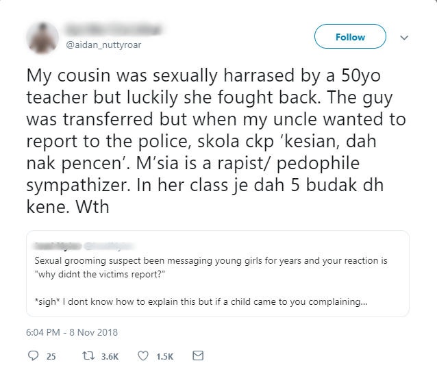Cousin Sexually Harassed By 50 Year Old Teacher Gets Transferred As Punishment - World Of Buzz