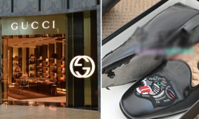 M'Sian Man Pays Rm3,900 For Gucci Loafers, Soles Peeled Off After Wearing For 3 Hours - World Of Buzz