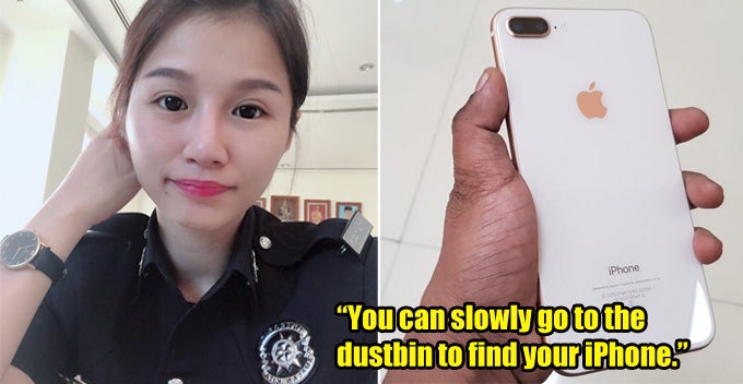 Msian Policewoman Epically Trolls Rude Owner Who Accused Her Of Stealing His Iphone World Of Buzz