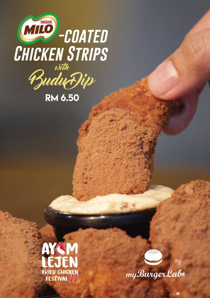 myBurgerLab's Milo-Coated Chicken Strips Completely Sells Out in 3 Hours - WORLD OF BUZZ