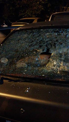 Neighbour Throws Garbage From Upstairs, Smashes Innocent Man's Windscreen - World Of Buzz