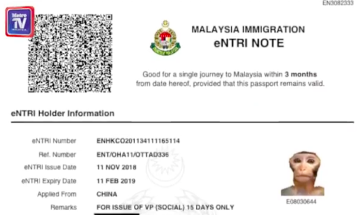 Reporters Expose How Blacklisted Chinese Tourists Are Granted Visa Into M'sia by Home Ministry-Appointed Company - WORLD OF BUZZ 3