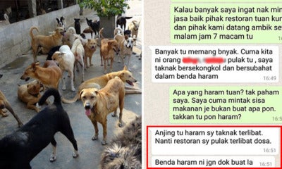 Restaurant Owner Refuses To Give Leftover Bones To Animal Ngo Because Dogs Are Haram - World Of Buzz 1
