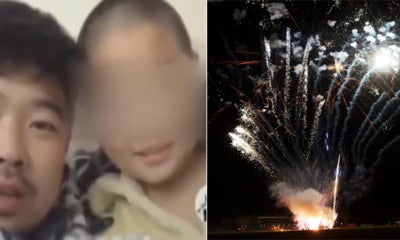 Son Improves From 7 To 57 Marks After Loving Dad Throws Him A Fireworks Display - World Of Buzz