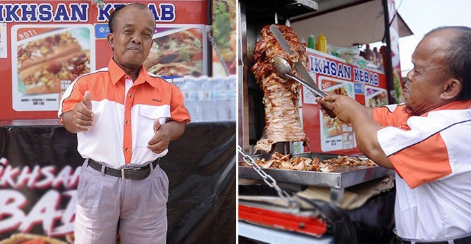 This Malaysian OKU Owns 5 Food Trucks And Earns RM8,000 Per Day By Selling Kebabs - WORLD OF BUZZ