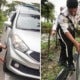 Traffic Police Officers Helped Prevent A Major Jam After Helping Driver Change Tyre - World Of Buzz 1