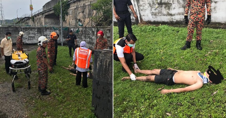 17yo Boy Sneaks Inside Sewage Plant in Ampang to Commit Suicide, Accidentally Hurts His Waist - WORLD OF BUZZ 2