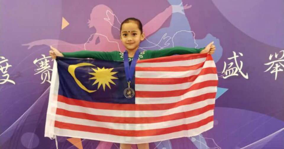 7yo Malaysian Ice Skating Prodigy Won Four Gold Medals In China, Has Eyes Set On Winter Olympics 2026 - WORLD OF BUZZ 2