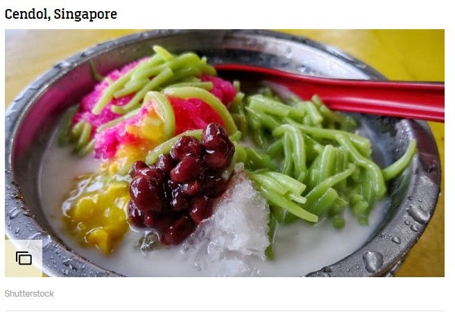 CNN Lists Cendol in World's Best Desserts But Says It's From Singapore - WORLD OF BUZZ