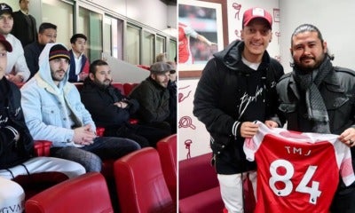 David Beckham &Amp; Mesut Ozil Invited Tmj To Watch A Football Match In London - World Of Buzz 4