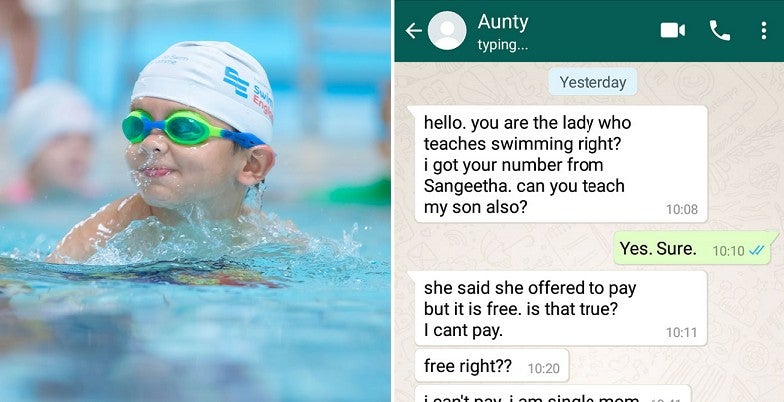 Single Mother Calls Lady A B Tch For Refusing To Give Her Son Free - i teach swimming to kids for free but this mom demands i teach her son
